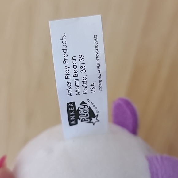 Soft Plush Slow Rising Squish Unicorn Balls Keychain 4 inches - Picture 3 of 4